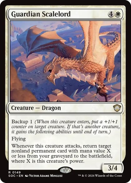 Guardian Scalelord, Commander: Secrets of Strixhaven 149