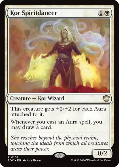 Kor Spiritdancer, Commander: Secrets of Strixhaven 152