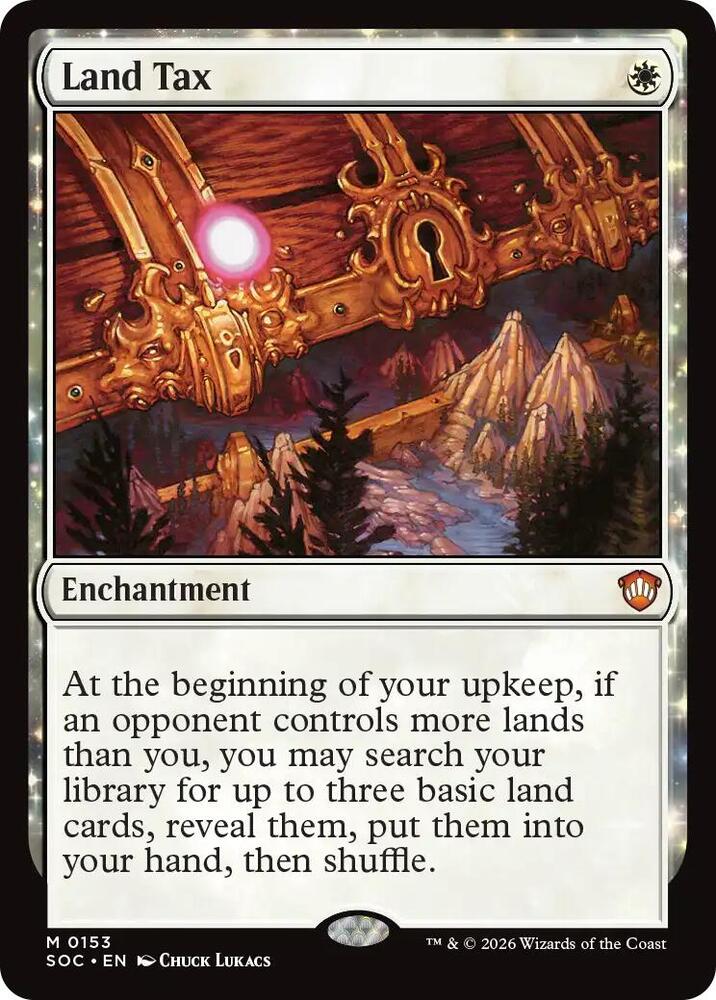 Land Tax, Commander: Secrets of Strixhaven 153