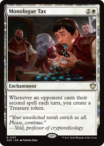 Monologue Tax, Commander: Secrets of Strixhaven 157