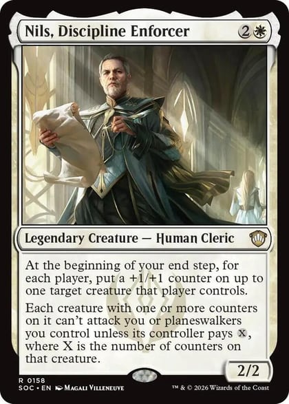 Nils, Discipline Enforcer, Commander: Secrets of Strixhaven 158