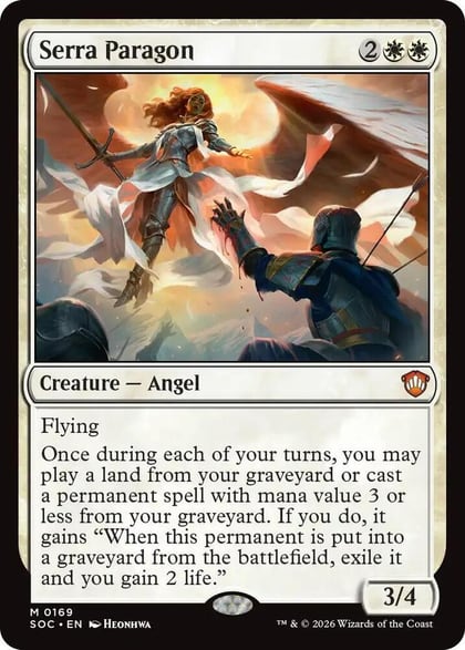 Serra Paragon, Commander: Secrets of Strixhaven 169