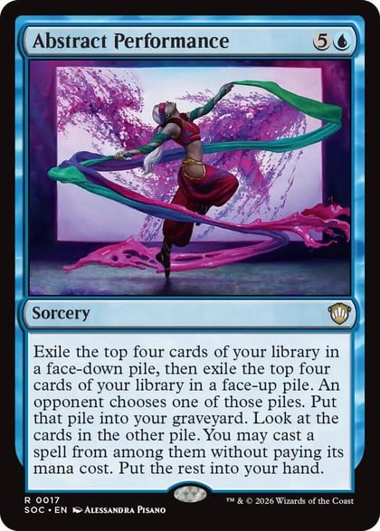 Abstract Performance, Commander: Secrets of Strixhaven 17