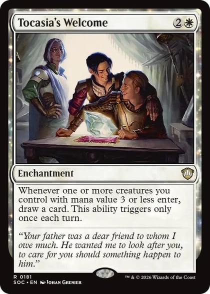 Tocasia's Welcome, Commander: Secrets of Strixhaven 181