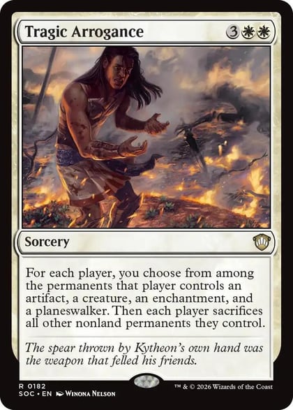 Tragic Arrogance, Commander: Secrets of Strixhaven 182