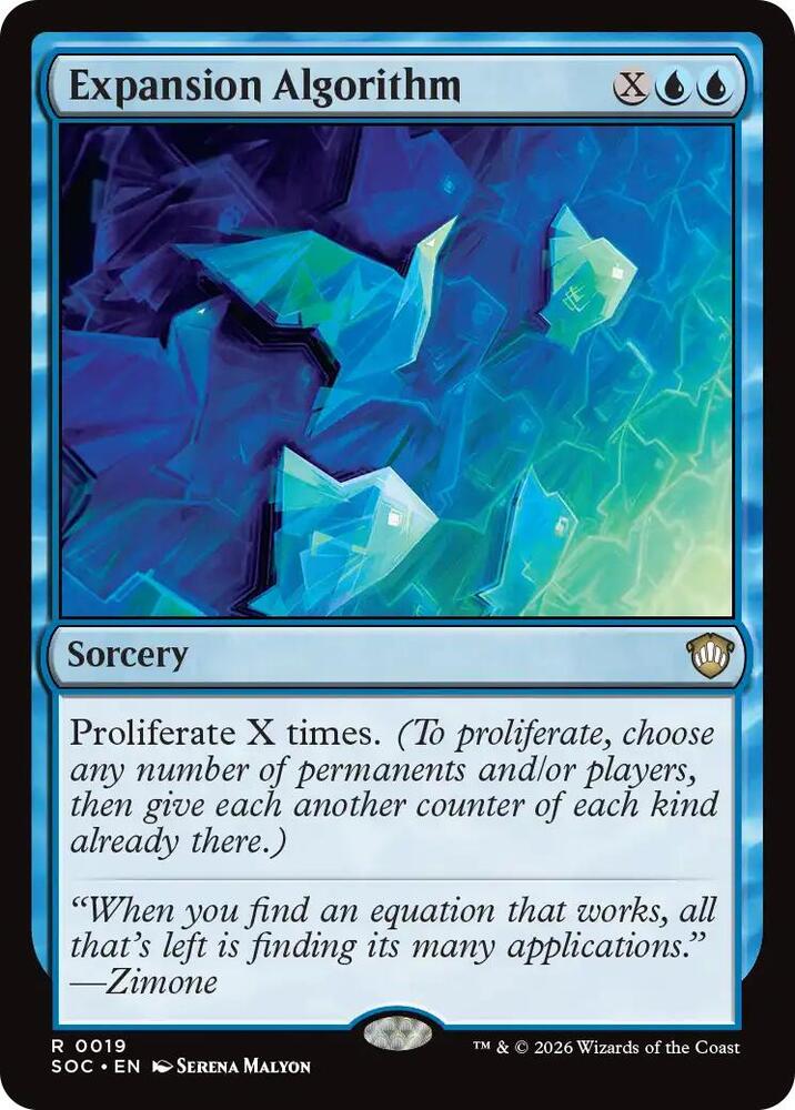 Expansion Algorithm, Commander: Secrets of Strixhaven 19