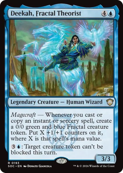 Deekah, Fractal Theorist, Commander: Secrets of Strixhaven 193