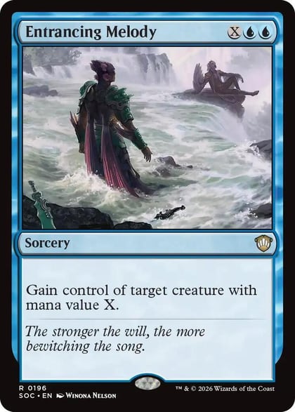 Entrancing Melody, Commander: Secrets of Strixhaven 196