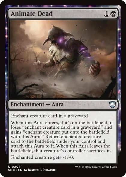 Animate Dead, Commander: Secrets of Strixhaven 207