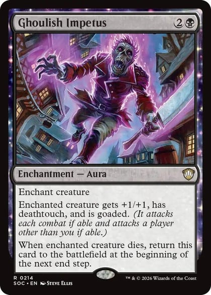 Ghoulish Impetus, Commander: Secrets of Strixhaven 214