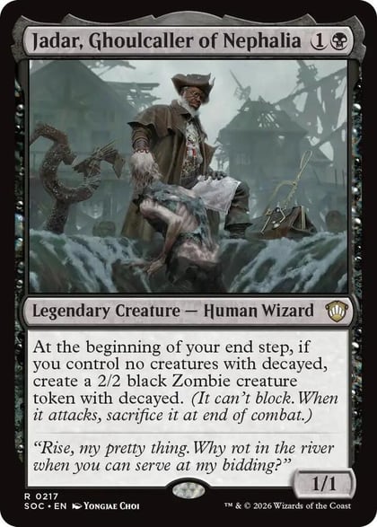 Jadar, Ghoulcaller of Nephalia, Commander: Secrets of Strixhaven 217