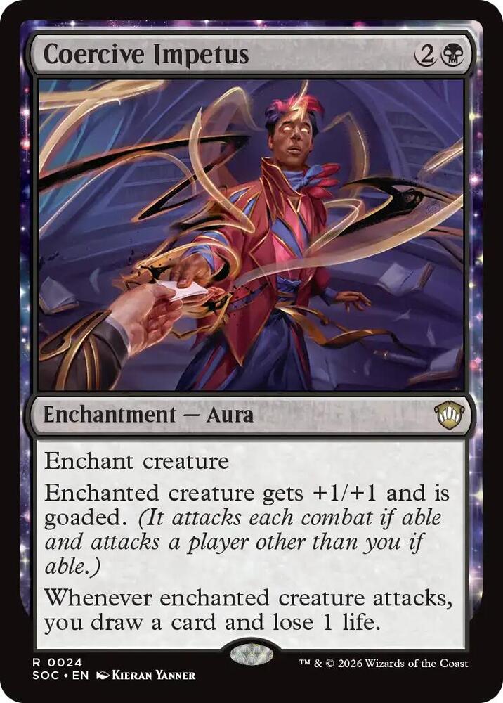 Coercive Impetus, Commander: Secrets of Strixhaven 24