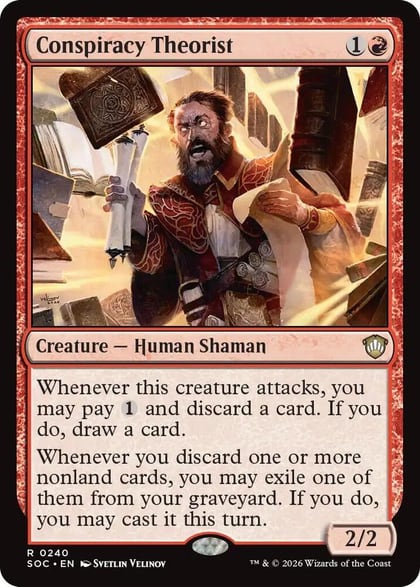 Conspiracy Theorist, Commander: Secrets of Strixhaven 240