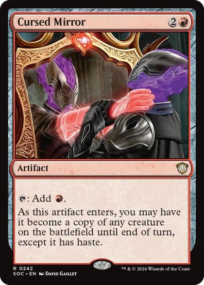 Cursed Mirror, Commander: Secrets of Strixhaven 242