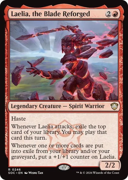 Laelia, the Blade Reforged, Commander: Secrets of Strixhaven 246