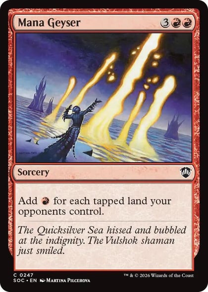 Mana Geyser, Commander: Secrets of Strixhaven 247