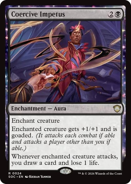 Coercive Impetus, Commander: Secrets of Strixhaven 24