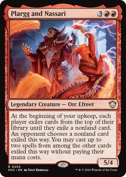 Plargg and Nassari, Commander: Secrets of Strixhaven 250