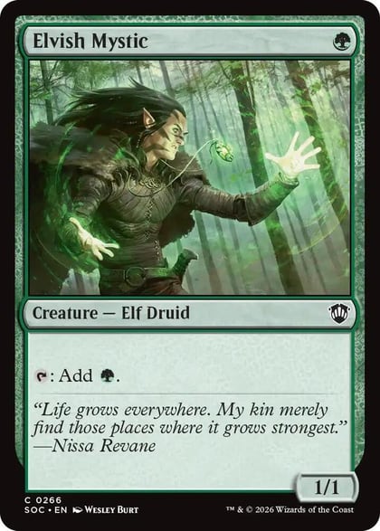 Elvish Mystic, Commander: Secrets of Strixhaven 266