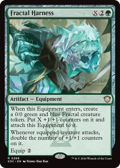 Fractal Harness, Commander: Secrets of Strixhaven 268