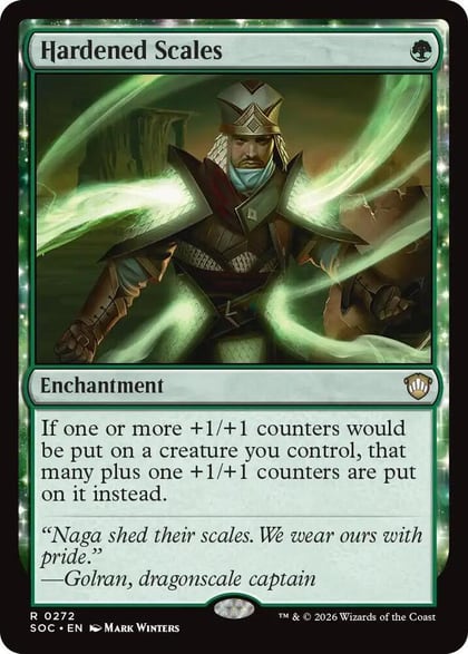 Hardened Scales, Commander: Secrets of Strixhaven 272