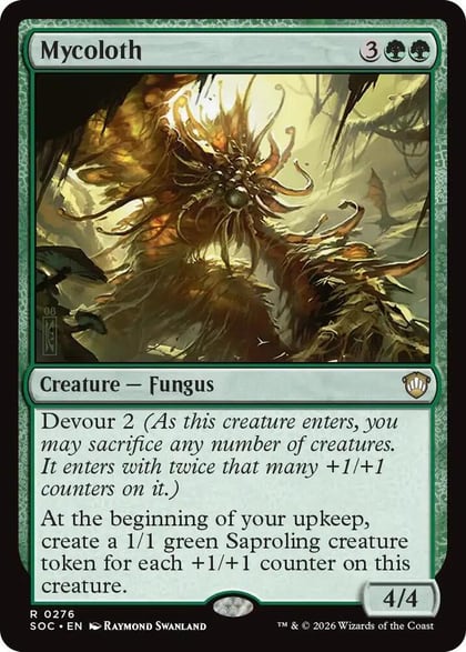 Mycoloth, Commander: Secrets of Strixhaven 276