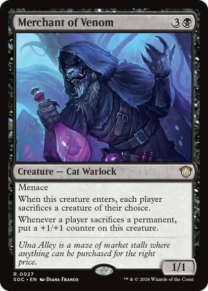 Merchant of Venom, Commander: Secrets of Strixhaven 27