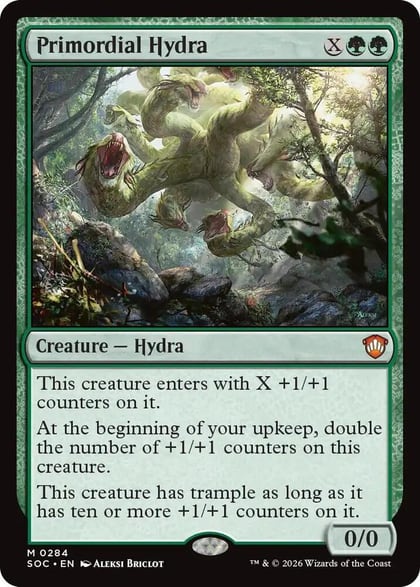 Primordial Hydra, Commander: Secrets of Strixhaven 284