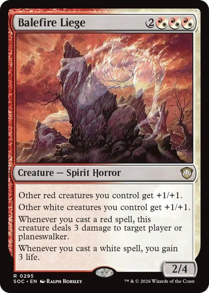 Balefire Liege, Commander: Secrets of Strixhaven 295