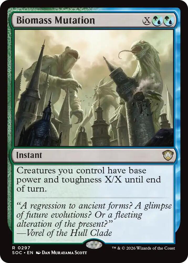 Biomass Mutation, Commander: Secrets of Strixhaven 297