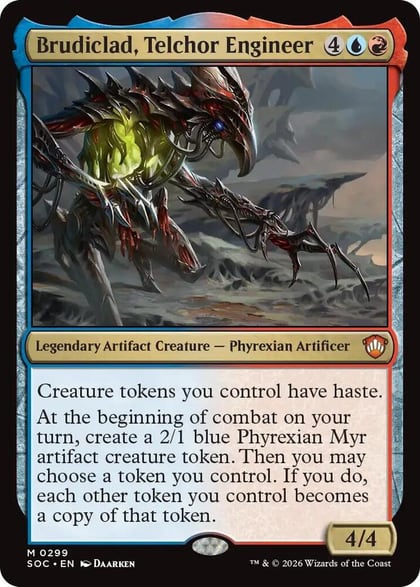 Brudiclad, Telchor Engineer, Commander: Secrets of Strixhaven 299
