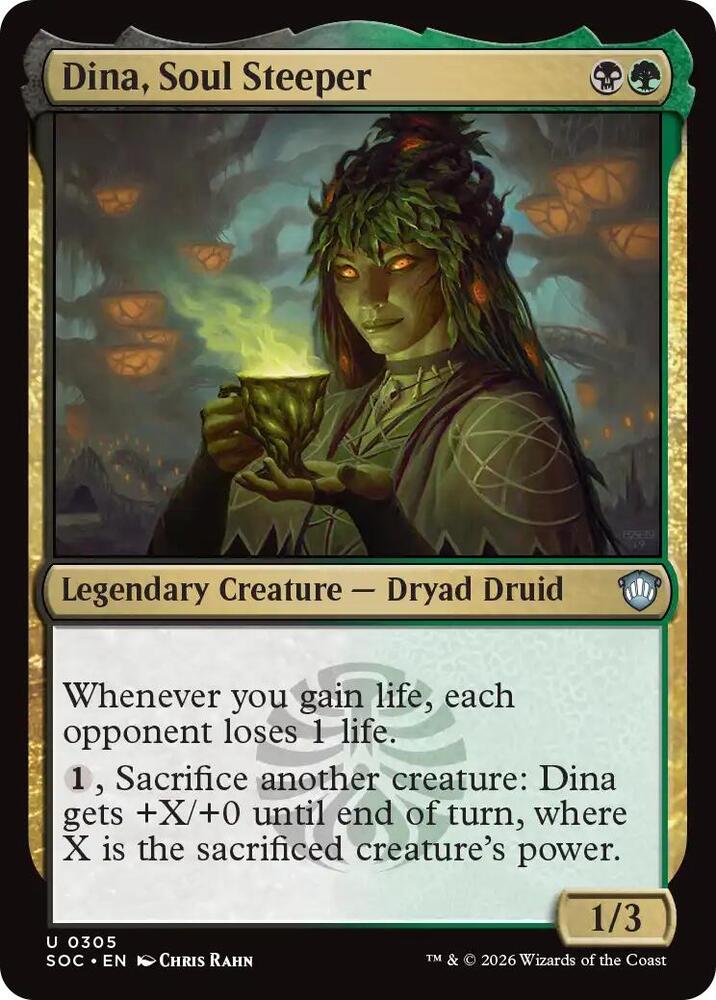 Dina, Soul Steeper, Commander: Secrets of Strixhaven 305