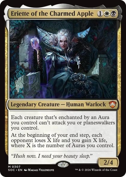 Eriette of the Charmed Apple, Commander: Secrets of Strixhaven 307