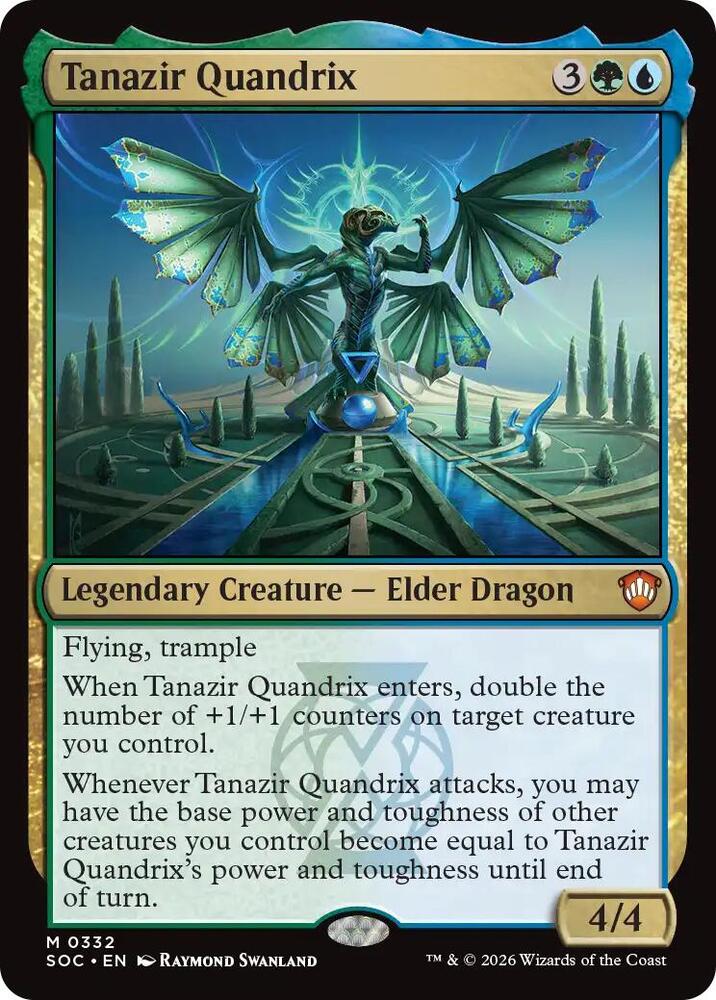 Tanazir Quandrix, Commander: Secrets of Strixhaven 332