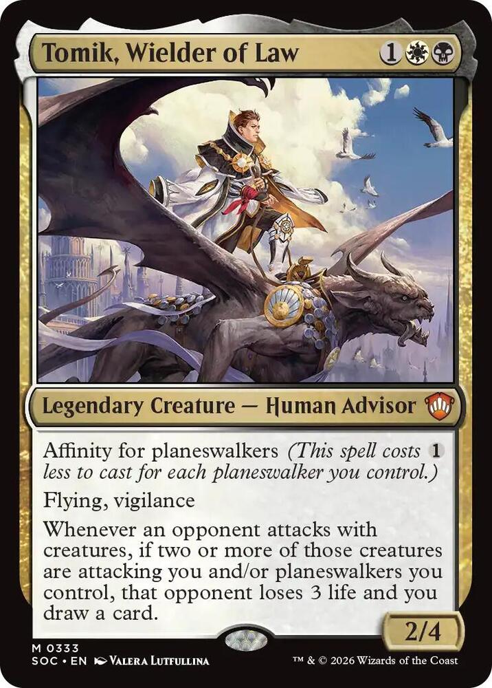 Tomik, Wielder of Law, Commander: Secrets of Strixhaven 333