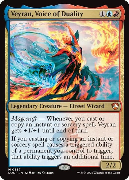 Veyran, Voice of Duality, Commander: Secrets of Strixhaven 337