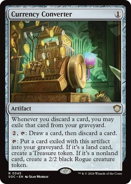 Currency Converter, Commander: Secrets of Strixhaven 345