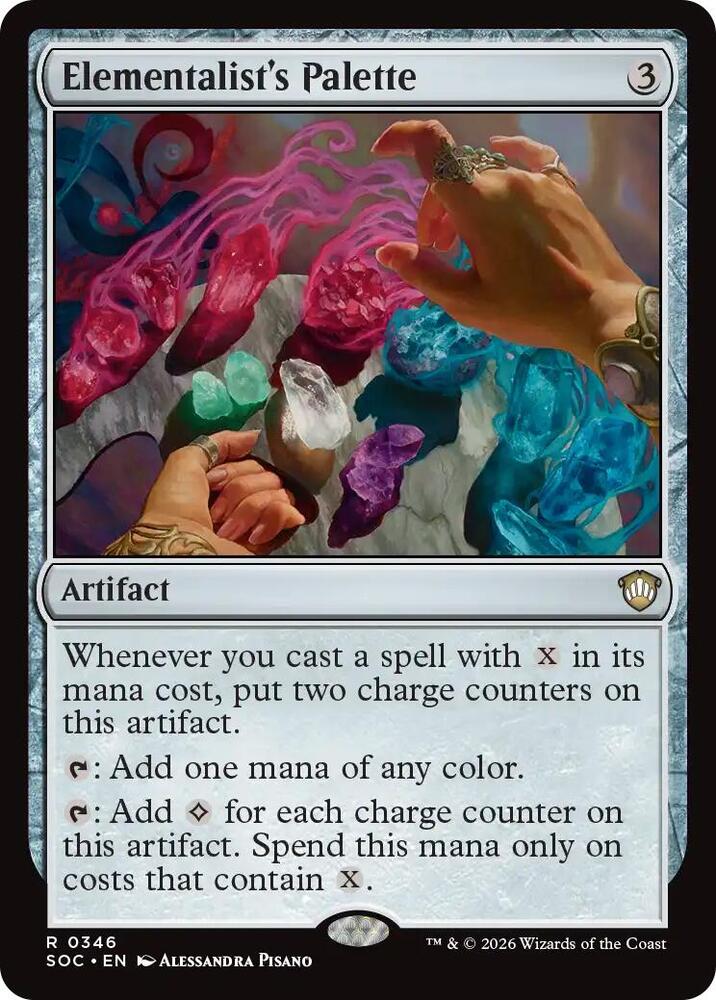 Elementalist's Palette, Commander: Secrets of Strixhaven 346