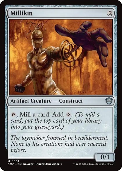Millikin, Commander: Secrets of Strixhaven 351