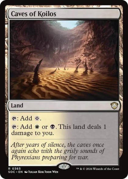 Caves of Koilos, Commander: Secrets of Strixhaven 365