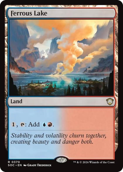 Ferrous Lake, Commander: Secrets of Strixhaven 370