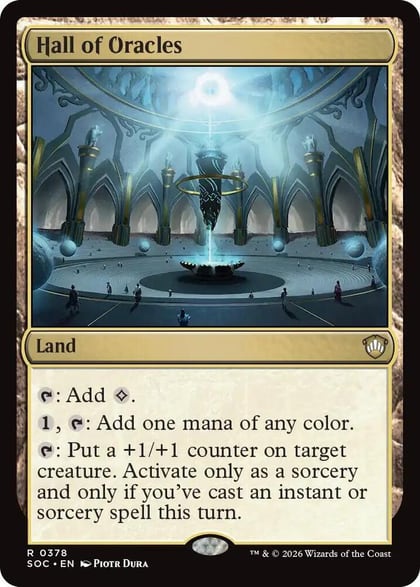 Hall of Oracles, Commander: Secrets of Strixhaven 378
