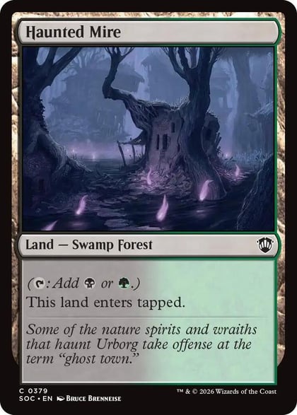 Haunted Mire, Commander: Secrets of Strixhaven 379