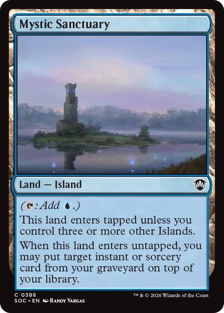 Mystic Sanctuary, Commander: Secrets of Strixhaven 388