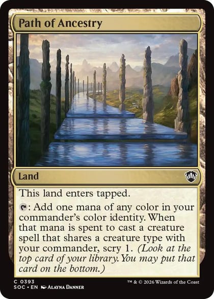 Path of Ancestry, Commander: Secrets of Strixhaven 393