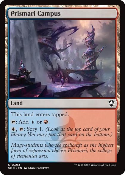 Prismari Campus, Commander: Secrets of Strixhaven 394