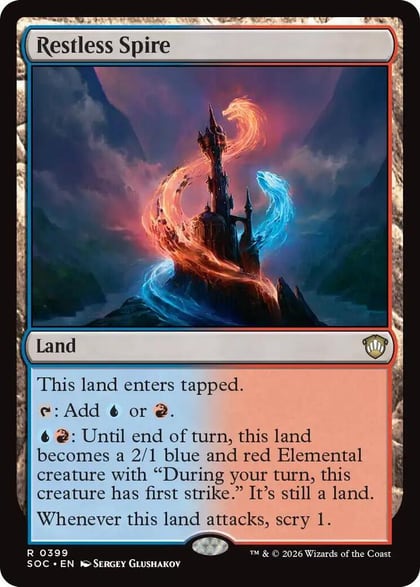 Restless Spire, Commander: Secrets of Strixhaven 399