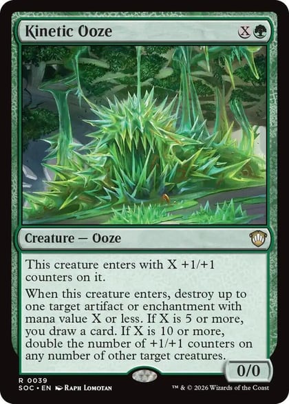 Kinetic Ooze, Commander: Secrets of Strixhaven 39