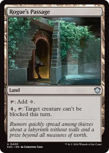 Rogue's Passage, Commander: Secrets of Strixhaven 400