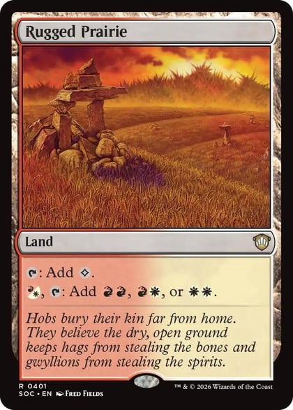 Rugged Prairie, Commander: Secrets of Strixhaven 401